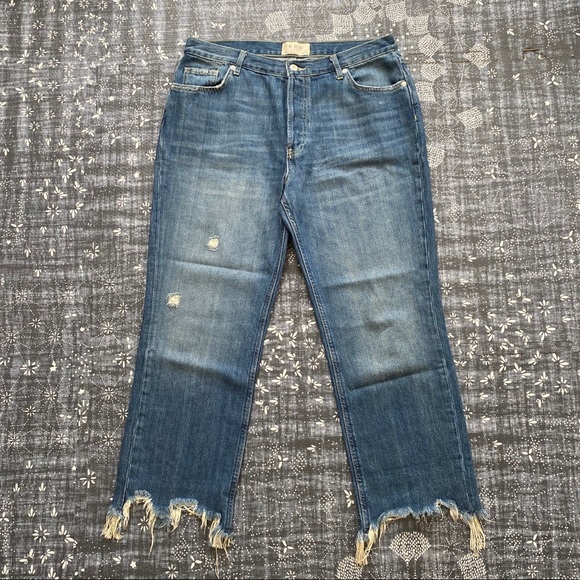 Free People Denim - Free People High Rise Girlfriend Jeans 31